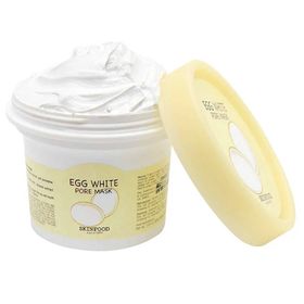SKINFOOD Egg White Pore Face Mask – Masque visage purifiant aux extraits de protéines d'œuf
