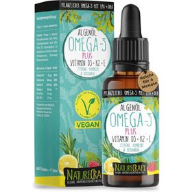 NatureCraft Vegan Algenolie Omega 3 Plus