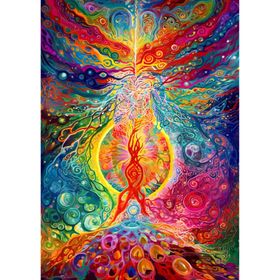 enjoy Puzzel Epicentre van de Regenboog 1000 stuks