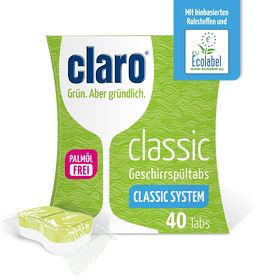 claro Klassieke ÖKO Geschirrspül-Tabs