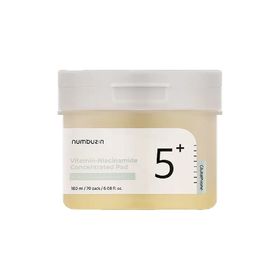 NUMBUZIN No.5 Tampons tonifiants à la vitamine niacinamide – éclaircissants et hydratants