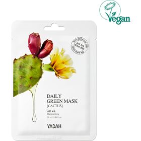 YADAH Daily Green Cactus Face mask