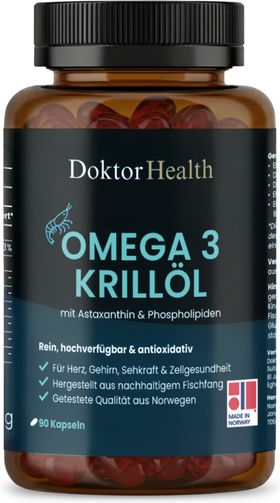 Doktor Health Omega 3 Huile de Krill