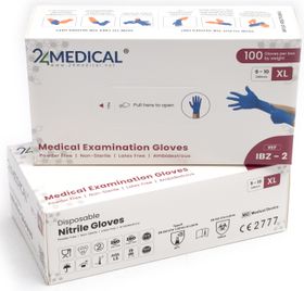 24medical IBZ-2 Nitril handschoenen, poedervrij - Grootte XL