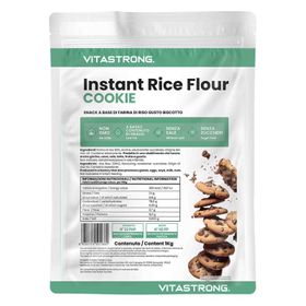 Vitastrong Instant Rijstmeel Cookie - 1 kg, licht verteerbaar en ideaal voor ontbijt en fit-recepten