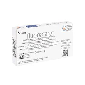 Fluorecare SARS-CoV-2, Influenza A+B & RSV Antigeen 4in1 Combitest, 1 stuk