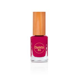 Charlotte Bio Biogebonden nagellak framboosroze