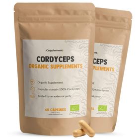Cupplement - Cordyceps 500 mg BIO - Capsules