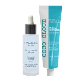 London Botanical Laboratories Coco Cloud Cleanser + Hyaluronzuur CBD Serum