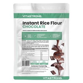Vitastrong Rijstmeel Chocolade - 1 kg, licht verteerbaar en ideaal voor ontbijt en fit-recepten