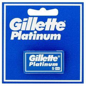 Gillette Platinum dubbelzijdige scheermesjes voor gevoelige huid