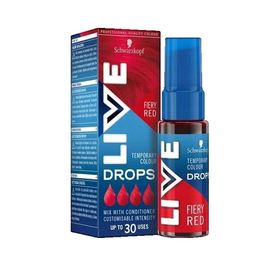 Schwarzkopf LIVE DROPS Teinture semi-permanente Rouge Feu