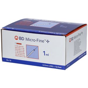 BD Microfine+ Insuline Spuit 1ml 29G 12.7mm thumbnail
