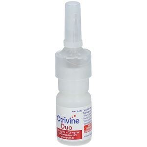 Otrivine Duo 0,5 mg/ml + 0,6 mg/ml Solution pour Pulvérisation Nasale thumbnail