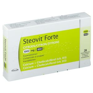 Steovit® Forte Citron 1000mg/800 U.I. thumbnail