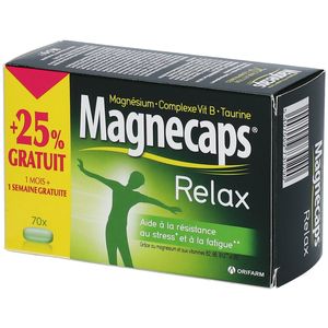 MAGNECAPS® Relax + 25% GRATIS thumbnail