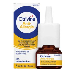 Otrivine Anti-Allergie 50 mcg/dose Suspension pour Pulvérisation Nasale thumbnail