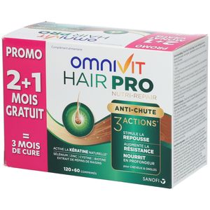 Omnivit Hair Pro Nutri Repair + 60 Tabletten GRATIS thumbnail