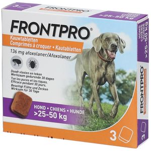 FRONTPRO® Kauwtabletten Hond 25-50 kg thumbnail