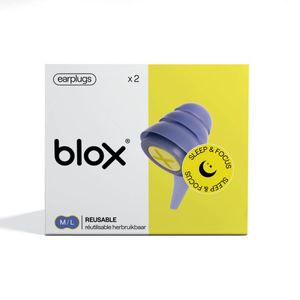 BLOX Sleep & Focus Bouchons d'Oreille Réutilisables M/L thumbnail