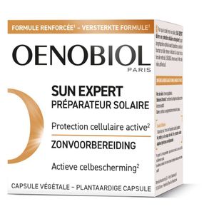 Oenobiol Sun Expert | Zonvoorbereiding | Actieve celbescherming met selenium en koper thumbnail