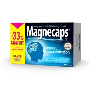 MAGNECAPS® Memory & Concentration Promo +33 % gratuit thumbnail