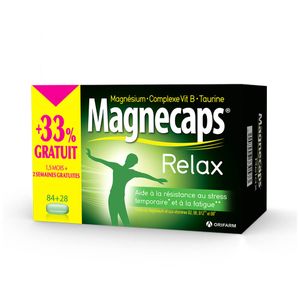 MAGNECAPS® Relax Promo +33 % gratuit thumbnail