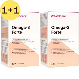 Redcare Omega-3 Forte | 1+1 GRATUIT thumbnail