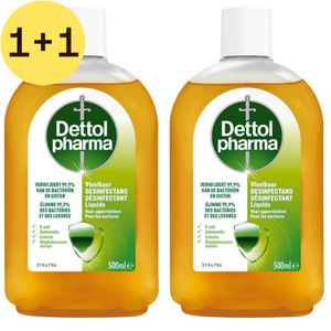 Dettol Pharma Vloeibaar Desinfectiemiddel | 1+1 GRATIS thumbnail