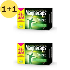 MAGNECAPS® Relax Promo +33 % gratuit | 1+1 GRATUIT thumbnail