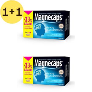 MAGNECAPS® Memory & Concentration Promo +33% gratis | 1+1 GRATIS thumbnail