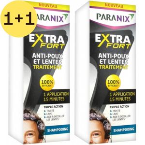 Paranix Extra Strong Shampoo tegen Hoofdluizen en Neten | 1+1 GRATIS thumbnail