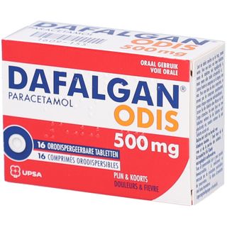 Dafalgan® Odis 500mg Paracetamol | Pijn & Koorts