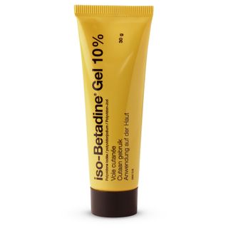 Iso-Betadine Gel 10% | Désinfecter et traiter | Bactéries & virus | Coupure, écorchure, infection & pus