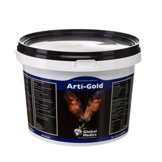 Arti-Gold 2.7 kg | Glucosamine | Collagène | Chondroïtine | Harpagophytum | MSM | Complément articulaire pour chevaux