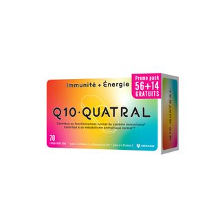 Q10 Quatral + 14 Comprimés GRATUITS