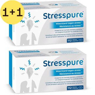 StressPure® | Weerstand tegen stress | Magnesium - Vitamine B complex - Taurine | 1+1 GRATIS