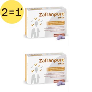 Zafranpure Forte® | Équilibre émotionnel et humeur positive | Safran | 2=1*