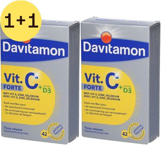 Davitamon Vitamine C Forte Time Release | 1+1 GRATIS