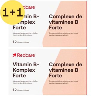 Redcare Vitamine B-Complex Forte | 1+1 GRATUIT