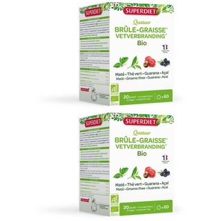 Superdiet Complexe Brûle Graisse Maté - Guarana - Thé Vert - Acaï Bio