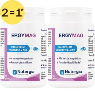 Nutergia ErgyMag : Magnesium + Zink | 2=1*