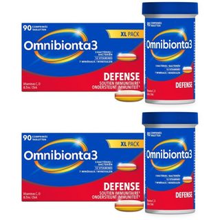 Omnibionta®3 Defense | Immuniteit | Vitamine C, D & zink | 3 maanden