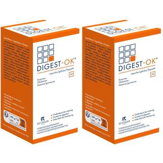 Digest-OK | Enzymes, lactase & glutamine | Digestion & intolérance au lactose