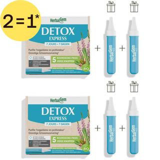 Herbalgem Detox Express - Monodoses Duo | 2=1*