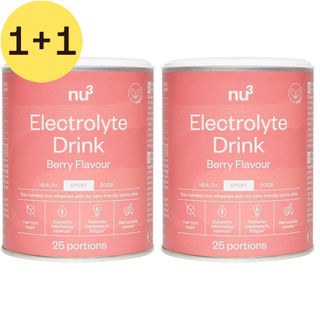nu3 Electrolyte Drink Berry Flavour | 1+1 GRATIS