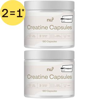 nu3 Creatine Capsules | 2=1*
