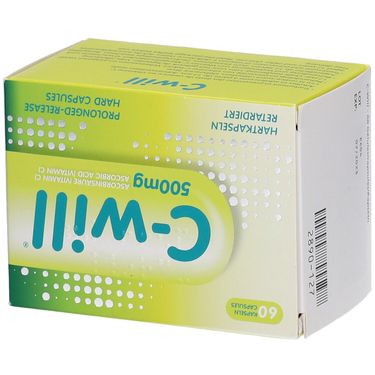 C-Will 500mg 60 St - Farmaline