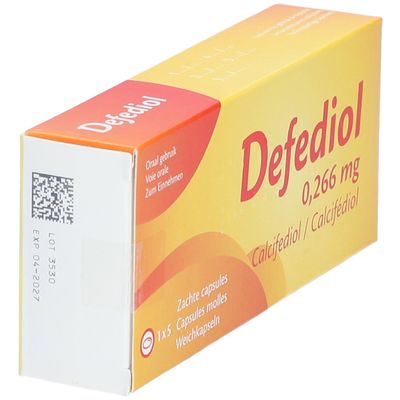 Defediol® 0,266 mg 5 pc(s) - Farmaline
