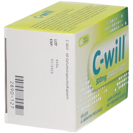 C-Will 500mg 60 St - Farmaline